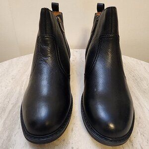 Easy Spirit Womens Eflex Juna Black Leather 8M - A021